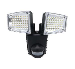 Reflector solar dual LED 900 LM con sensor movimiento Parksolar