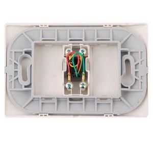 Toma telefónica armado RJ11 blanco Bticino