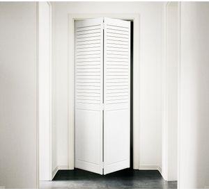 Puerta Clóset Hoja 50x200 cm Blanca Pino Radiata Temsa