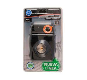 Cerradura sobrepuesta 751 negro