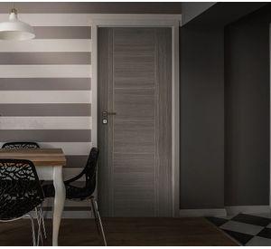 Puerta Interior Amparo Silver HDF 65x200 cm Masonite