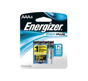 Pilas alcalina Max Plus AAA 4 unidades Energizer