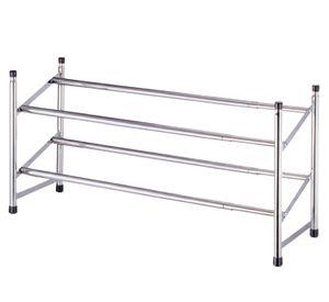 Organizador zapatos 2 repisas silver Cotidiana
