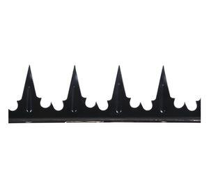 Defensa muro 90° 1 m pino simple negro Lioi