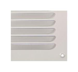 Ventilación 15x15 cm aluminio esmaltado blanco