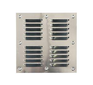 Ventilación 20x20 cm aluminio