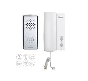 Kit audio 4 hilos blanco/zamak Bticino
