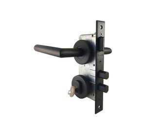 Cerradura embutir manilla negro colonial Scanavini