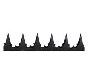 Defensa muro 125° 1 m pino doble negro Lioi