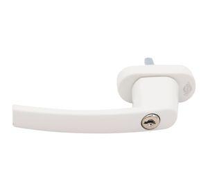 Manilla con llave 34 mm ventana de contacto Pro blanco DVP