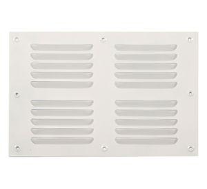 Ventilación 20x30 cm aluminio esmaltado blanco