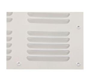Ventilación 20x30 cm aluminio esmaltado blanco