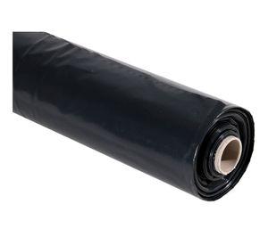 Rollo polietileno 4x5 m (20 m2) negro estandard