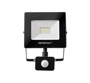 Proyector 10W con sensor luz fría Megabright