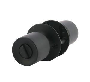 Cerradura pomo dormitorio/oficina 4040+BN negro Scanavini