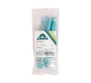 Perno marquesa 3/8x5'' zincado brillante 2 unidades Arnik