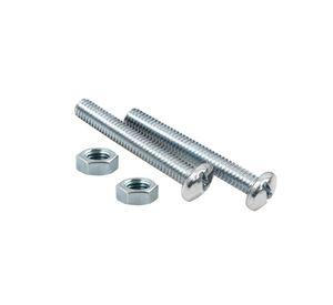 Perno cocina con tuerca M8 x 50 mm zincado 2 unidades Arnik