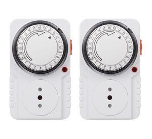Temporizador 24 horas 2300W 2 unidades Nex