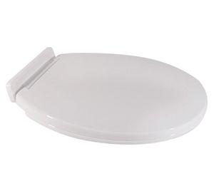 Asiento WC cierre suave elongado blanco Vessanti