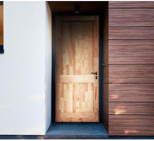 Puerta pino oregón Corral 90x200 cm