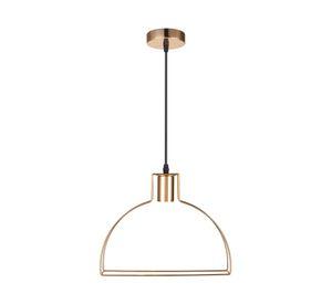 Lámpara colgar 1L E27 Edge dorado