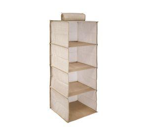 Organizador colgante 4 divisiones zigzag