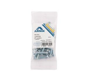 Perno cocina con tuerca 3/16x3/4'' zincado 20 unidades Arnik
