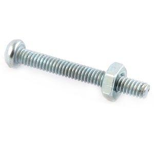 Perno cocina con tuerca 1/8x1'' zincado 20 unidades Arnik