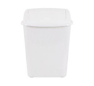 Papelero vaivén 7 litros Deluxe blanco Innovaplast