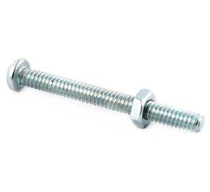 Perno cocina con tuerca 5/32x1 1/2'' zincado 20 unidades Arnik