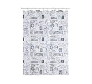 Cortina baño 180x180 cm Stamp Cotidiana