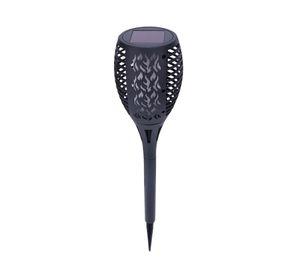 Estaca solar LED 1L Rejilla negro