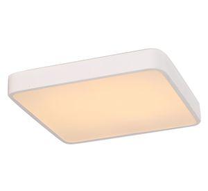 Plafón LED cuadrado blanco