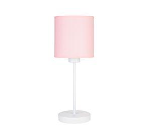 Lámpara sobremesa 1L E27 rosado
