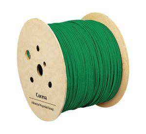 Cable EVA plus 1,5 mm 1 m H07Z1-U verde Cocesa.