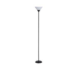 Lámpara pie 1L E27 negro