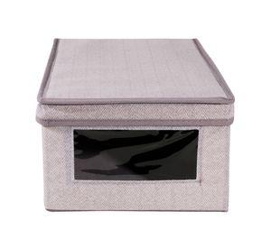 Caja organizadora zapatos zigzag