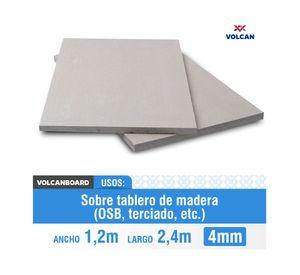 Plancha volcanboard 4x1200x2400 mm Volcán