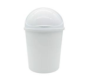 Papelero con tapa Venus blanco Reyplast