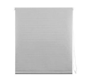 Cortina roller blackout 80x165 cm liso gris claro