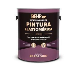 Pintura elastomérica 1 galón Impermeabilizante blanco Behr