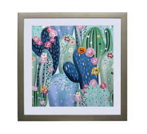 Cuadro 50x50 cm cactus Ronda