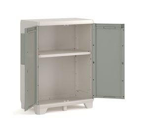 Gabinete jardín 97x68x39 cm Wood grain bajo Keter