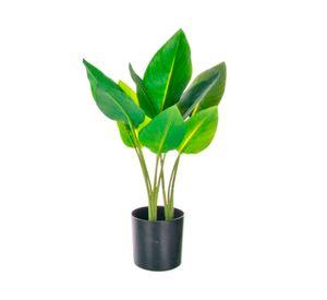 Planta artificial con macetero 45 cm Rubber Outzen