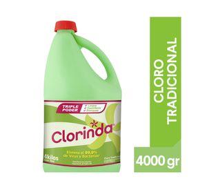Cloro líquido tradicional 4 lt