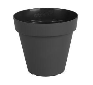 Macetero 14 cm Capri antracita Outzen
