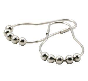 Set ganchos cortina Uvas cromo 12 unidades Cotidiana