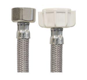 Flexible sanitario vinilo 1/2'' F.I.P. x 7/8'' A.M. 30 cm Coflex