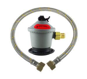 Kit regulador 3/8'' HI izquierdo + flexible 1 m Providus