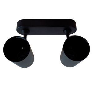 Foco 2L GU10 Arsis negro ByP